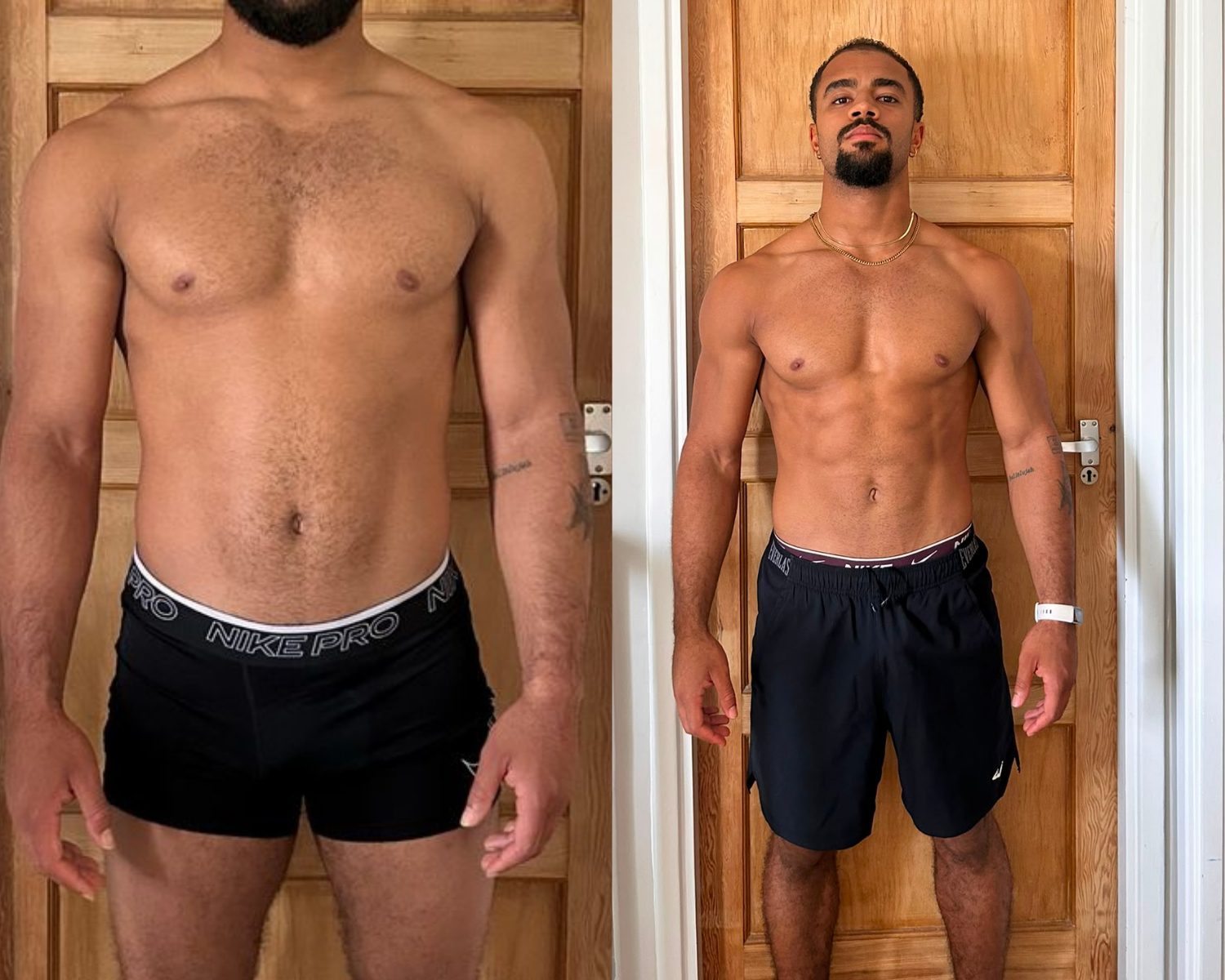 Tshiami's before and after transformation
